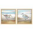 Paragon Serene Sandpiper S/2 Blue 18 X 18 X 1 Wall Art