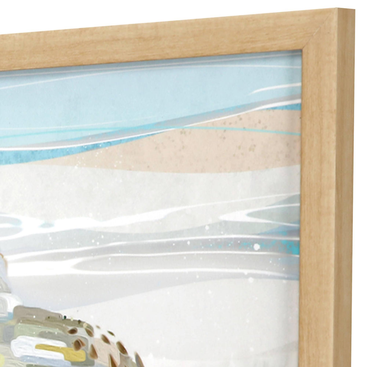 Paragon Serene Sandpiper S/2 Blue 18 X 18 X 1 Wall Art