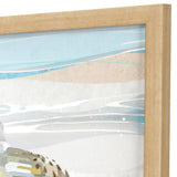 Paragon Serene Sandpiper S/2 Blue 18 X 18 X 1 Wall Art