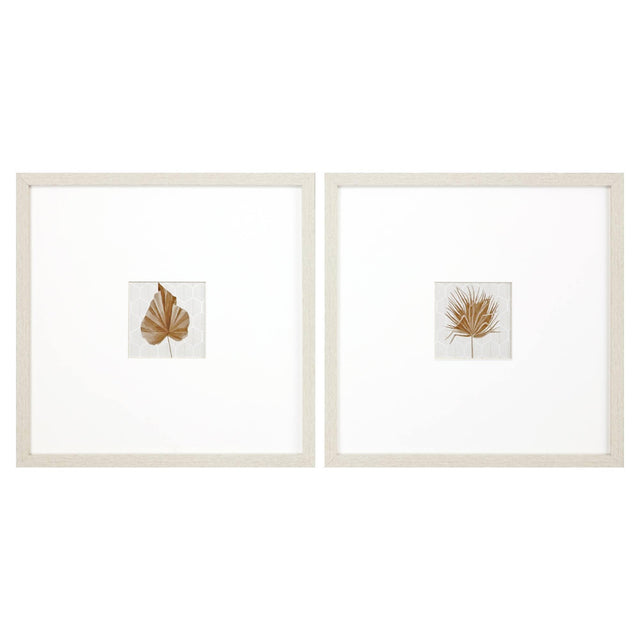 Paragon Neutral Palm S/2 Neutral 21 X 21 X 1 Wall Art