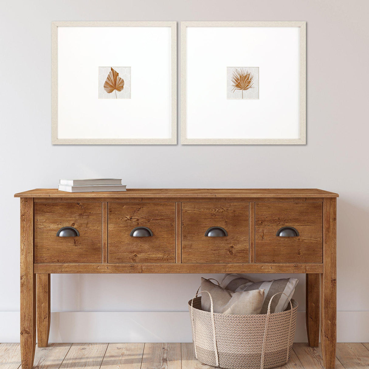 Paragon Neutral Palm S/2 Neutral 21 X 21 X 1 Wall Art