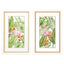 Paragon Tropical Flamingo S/2 Green 34 X 22 X 2 Wall Art