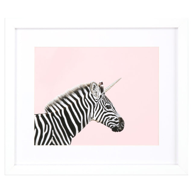 Paragon Zebra Corn Pink 25 X 29 X 2 Wall Art