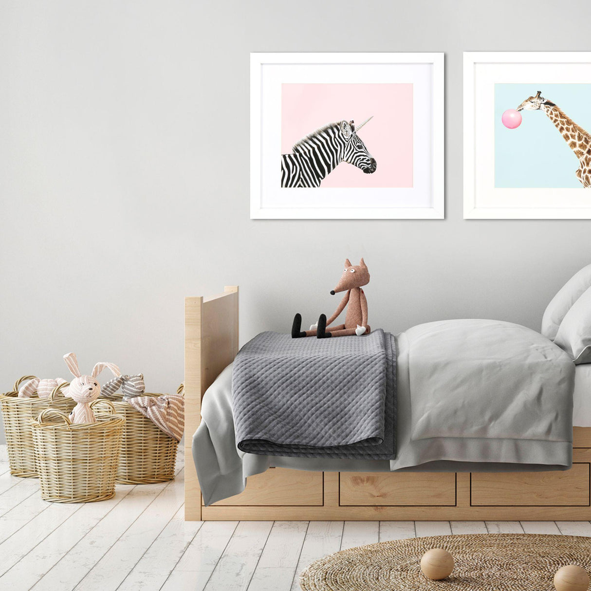 Paragon Zebra Corn Pink 25 X 29 X 2 Wall Art