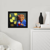 Paragon Writers Block Red 09 X 11 X 2 Wall Art