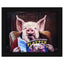 Paragon Male Chauvinist Pig Red 09 X 11 X 2 Wall Art