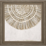 Paragon Woven Plate II Brown 30 X 30 X 2 Wall Art