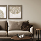 Paragon Woven Plate II Brown 30 X 30 X 2 Wall Art