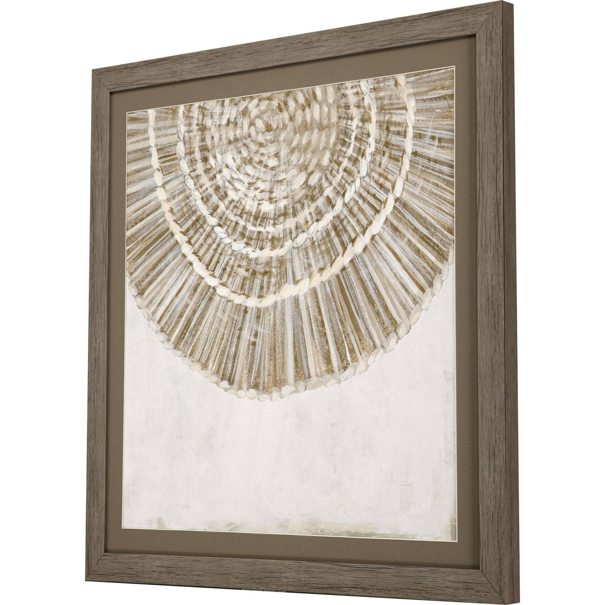 Paragon Woven Plate II Brown 30 X 30 X 2 Wall Art