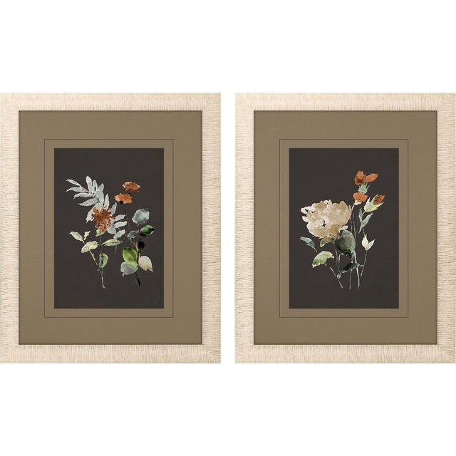 Paragon Elegant Wildflowers S/2 Gray 30 X 24 X 1 Wall Art