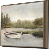 Paragon Gentle River Still Green 19 X 26 X 3 Wall Art