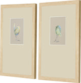 Paragon Sweet Chickadee S/2 Green 20 X 13 X 1 Wall Art