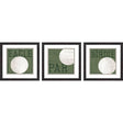 Paragon Golf Days S/3 Green 18 X 18 X 2 Wall Art