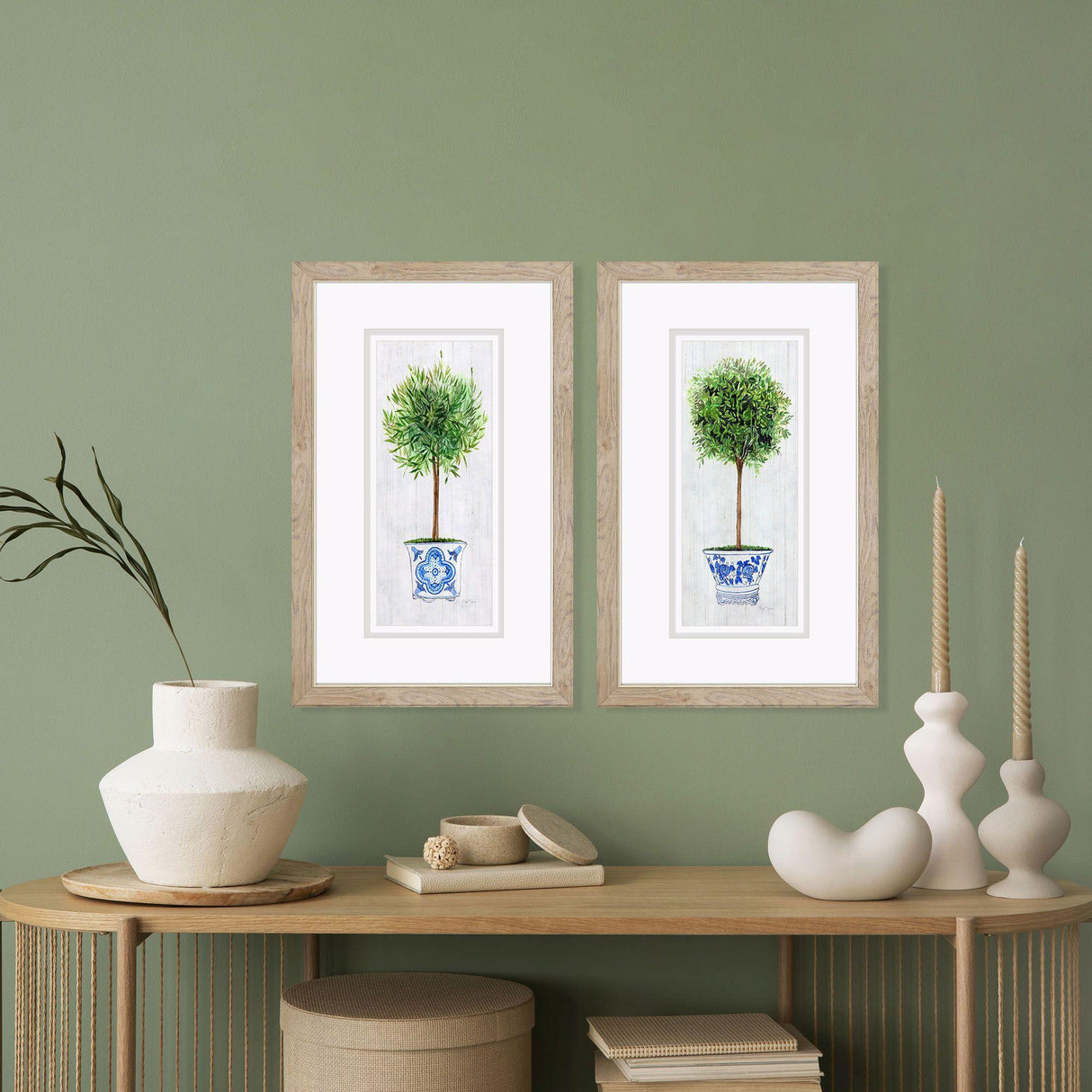 Paragon Rosemary Thyme S/2 Green 31 X 19 X 1 Wall Art