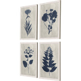 Paragon Pressed Flower I S/4 Blue 19 X 13 X 1 Wall Art