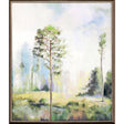 Paragon Tall Green Trees I Green 25 X 21 X 3 Wall Art