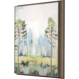 Paragon Tall Green Trees II Green 25 X 21 X 3 Wall Art
