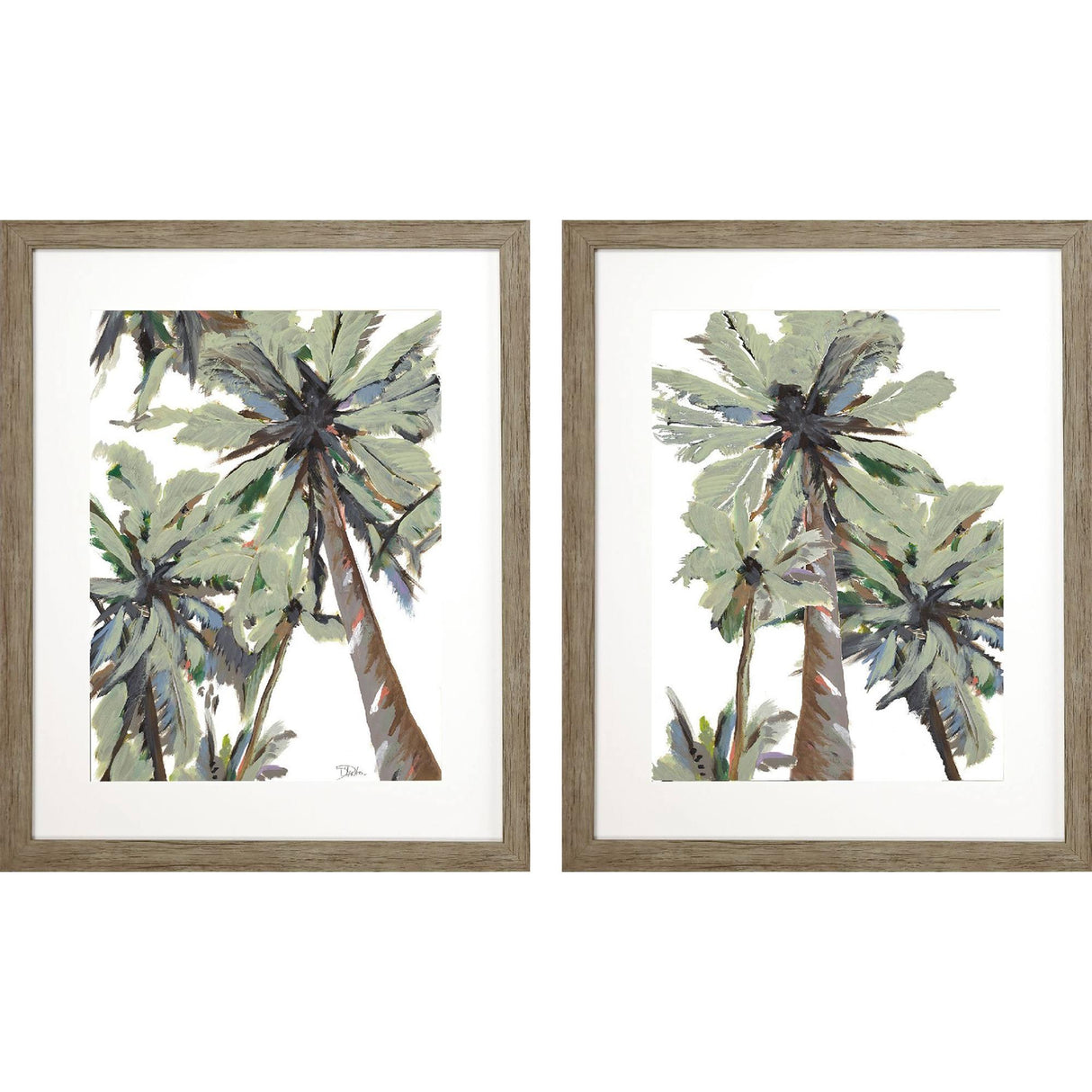 Paragon La Palma S/2 Green 33 X 27 X 2 Wall Art