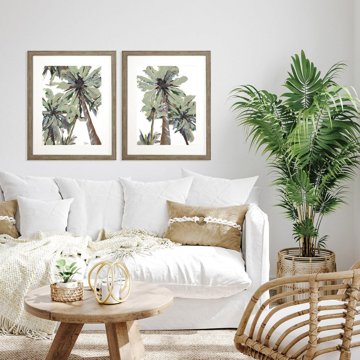 Paragon La Palma S/2 Green 33 X 27 X 2 Wall Art