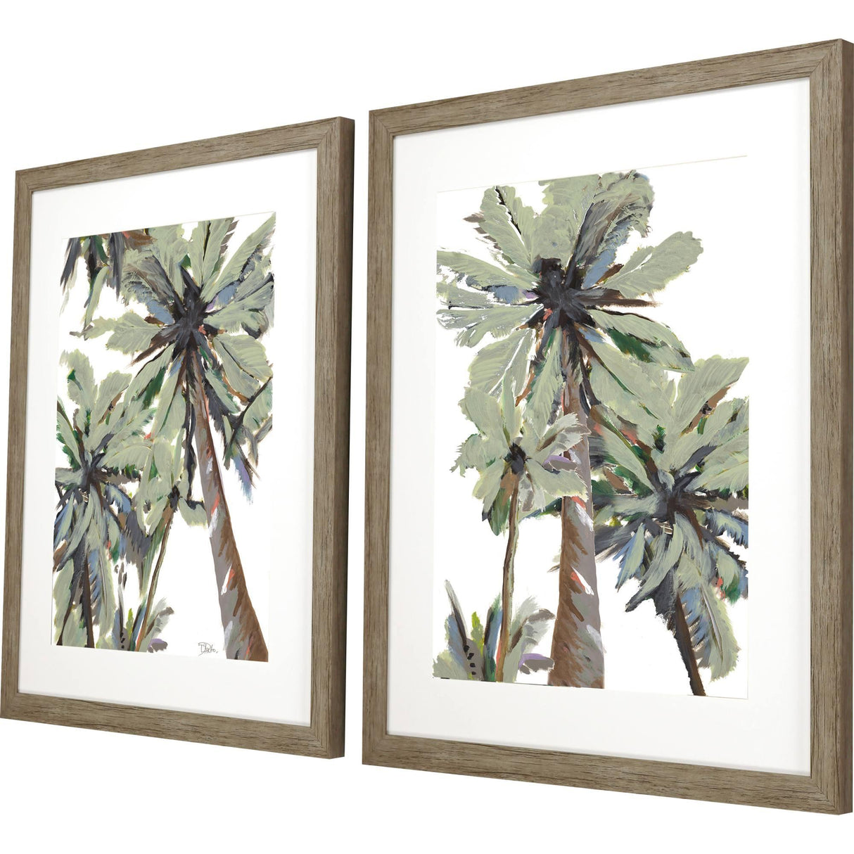 Paragon La Palma S/2 Green 33 X 27 X 2 Wall Art