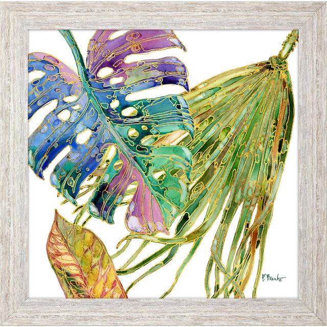 Paragon Spectrum Palm Fronds II Green 28 X 28 X 2 Wall Art