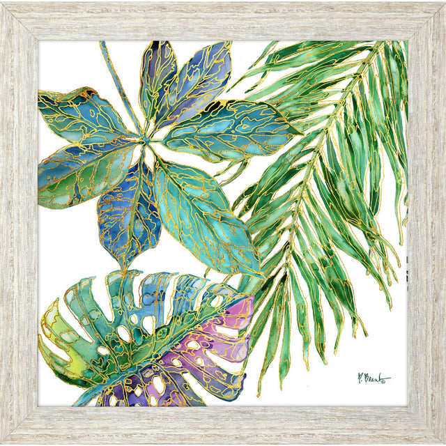 Paragon Spectrum Palm Fronds IV Green 28 X 28 X 2 Wall Art