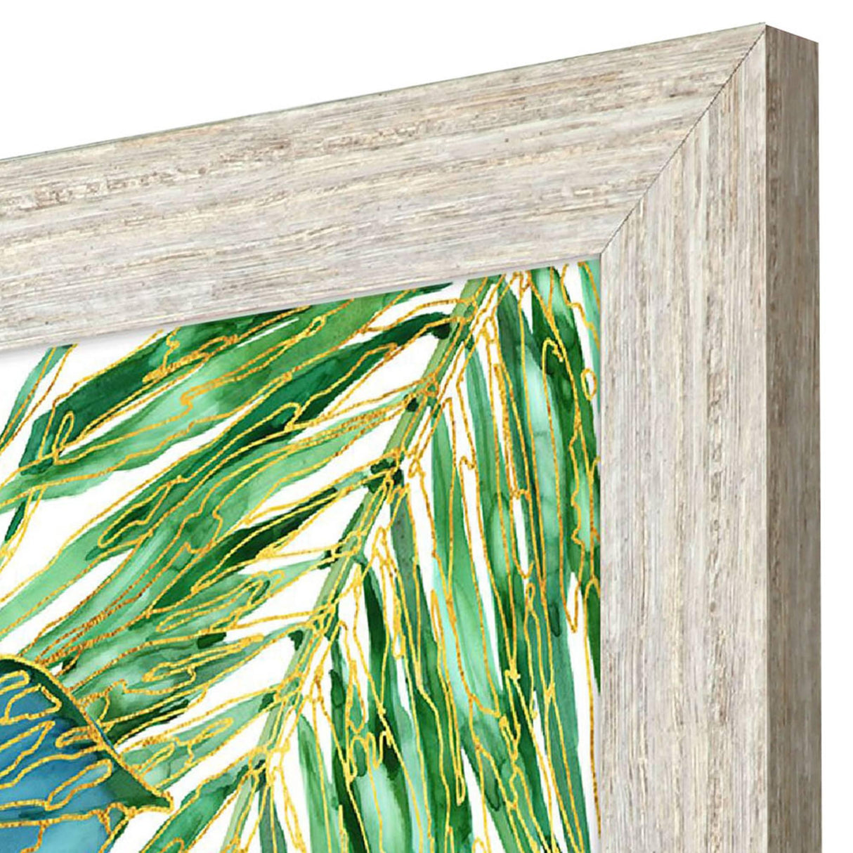 Paragon Spectrum Palm Fronds IV Green 28 X 28 X 2 Wall Art