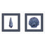 Paragon In the Deep Blue S/2 Blue 19 X 19 X 2 Wall Art