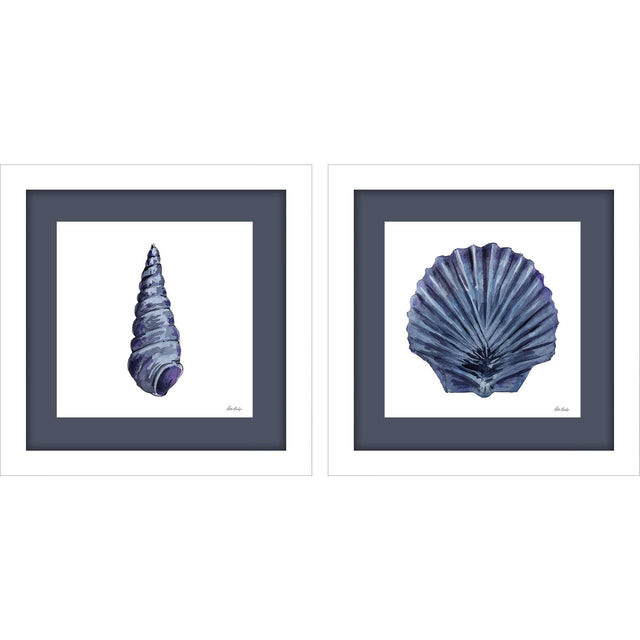 Paragon In the Deep Blue S/2 Blue 19 X 19 X 2 Wall Art