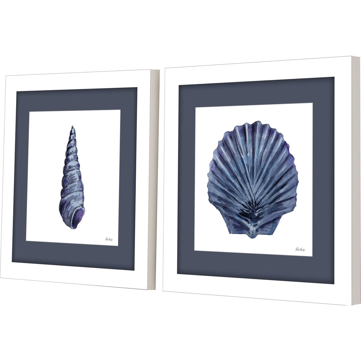 Paragon In the Deep Blue S/2 Blue 19 X 19 X 2 Wall Art
