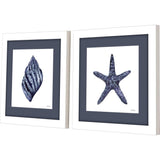 Paragon In the Blue Too S/2 Blue 19 X 19 X 2 Wall Art