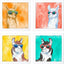Paragon Sunny Farm S/4 Multi 11 X 11 X 2 Wall Art