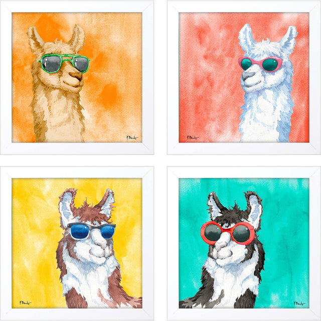 Paragon Sunny Farm S/4 Multi 11 X 11 X 2 Wall Art