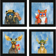 Paragon Scout Camp S/4 Blue 09 X 09 X 2 Wall Art
