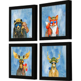 Paragon Scout Camp S/4 Blue 09 X 09 X 2 Wall Art