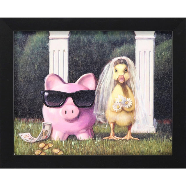 Paragon Gold Digger Black 09 X 11 X 2 Wall Art