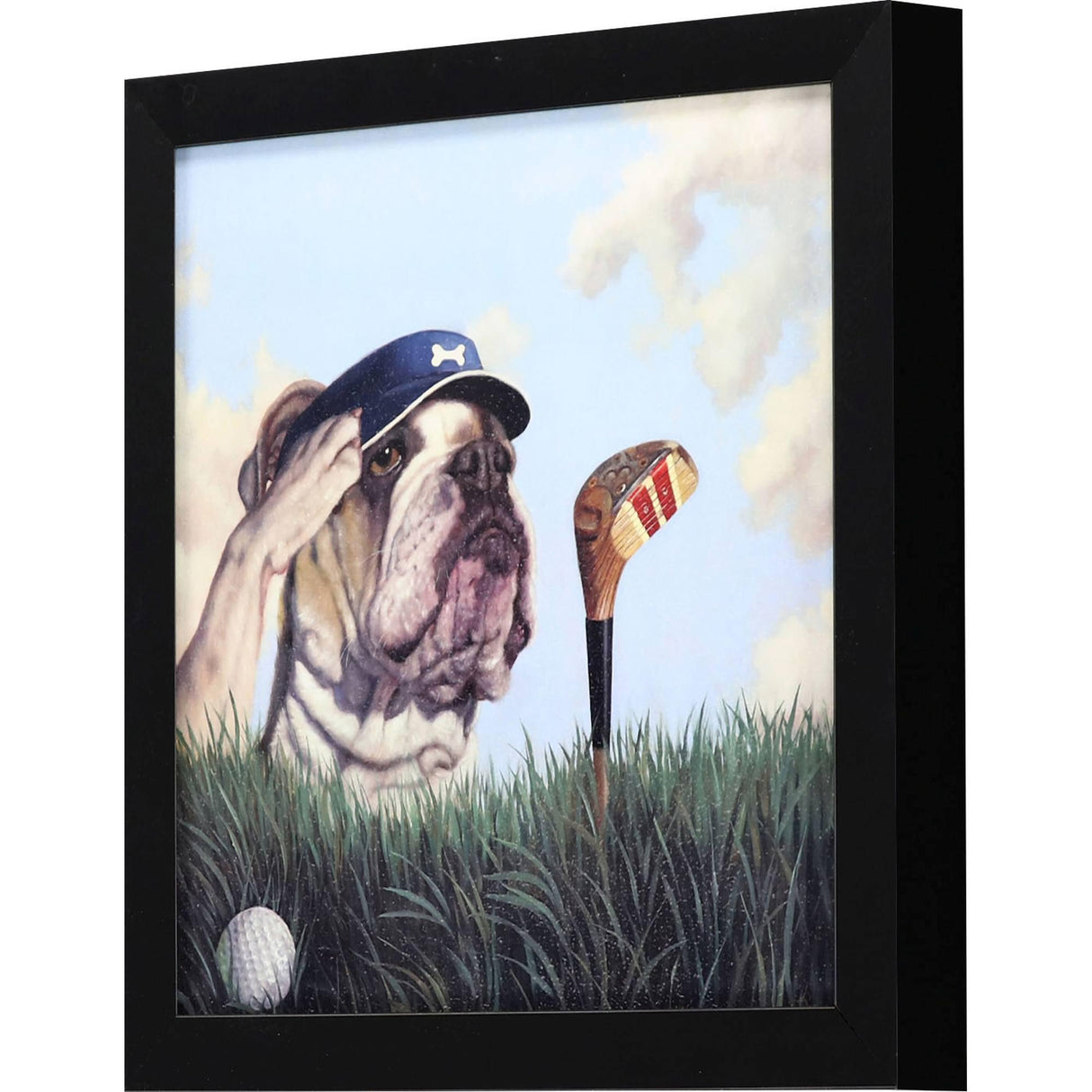 Paragon Mulligan Black 11 X 11 X 2 Wall Art