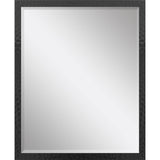 Paragon #550 24 x 30 Beveled Black 32 X 26 X 1 Wall Mirror