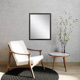 Paragon #550 24 x 30 Beveled Black 32 X 26 X 1 Wall Mirror