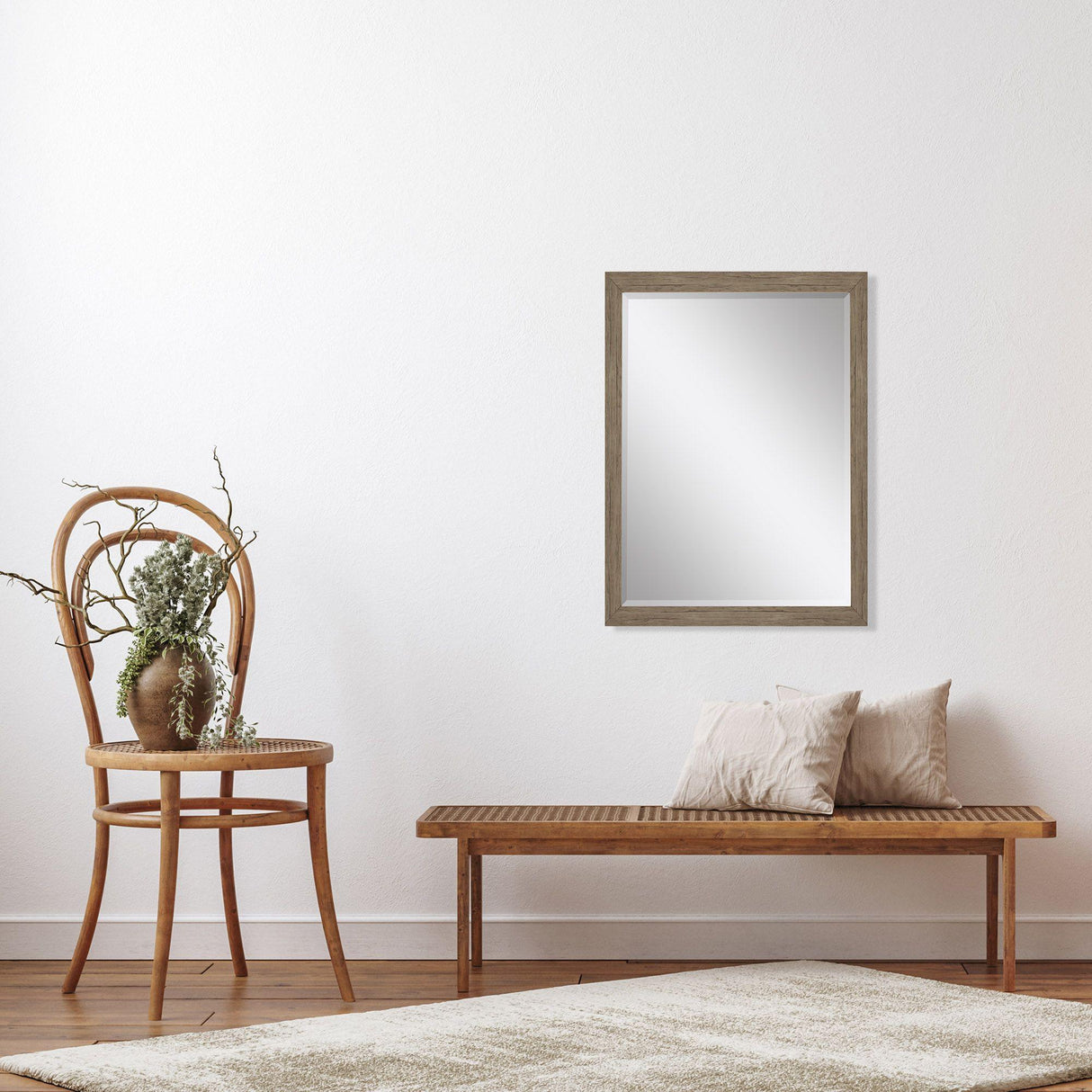 Paragon #462 24 x 36 Beveled Brown 39 X 27 X 2 Wall Mirror