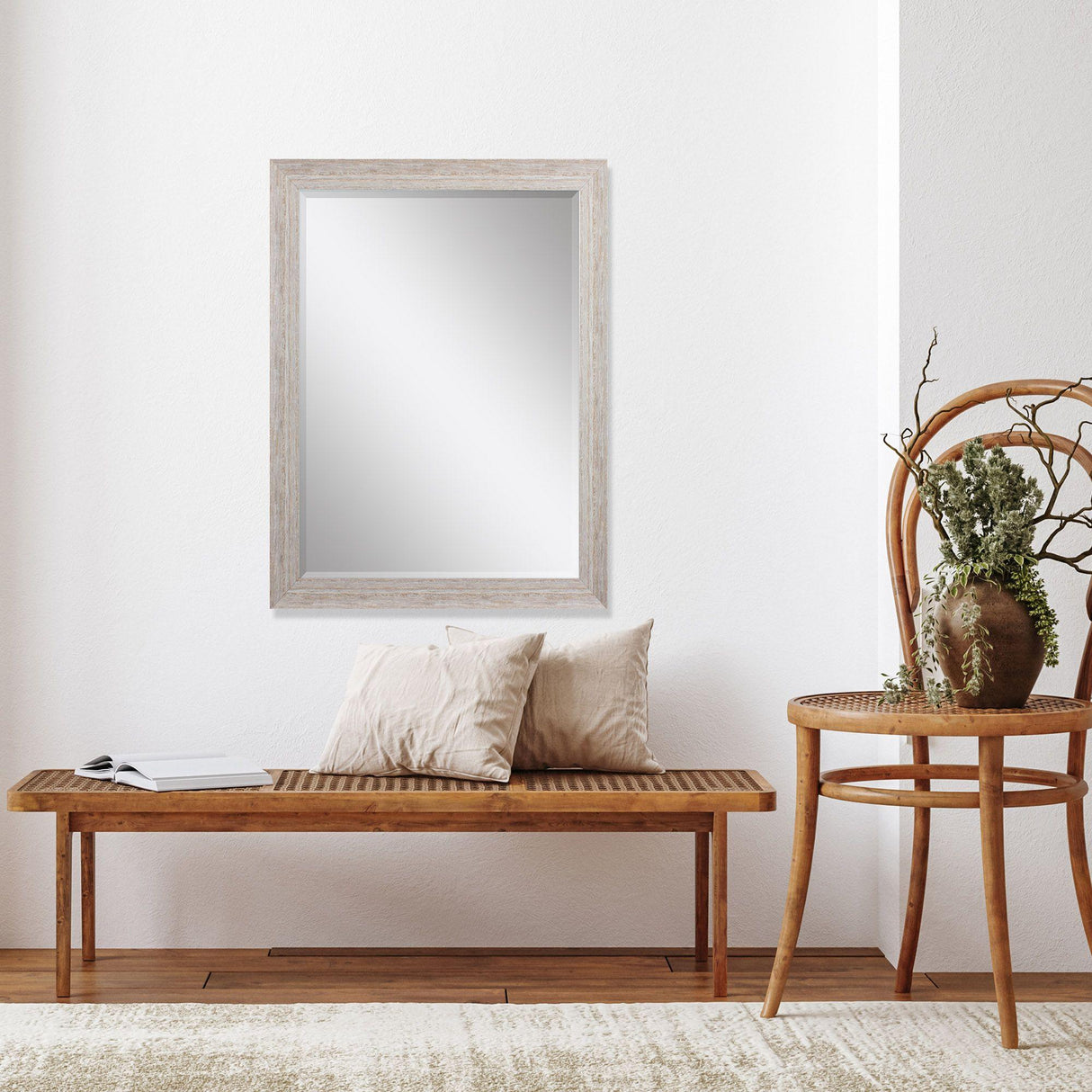 Paragon #530 24 x 36 Beveled Beige 40 X 28 X 2 Wall Mirror