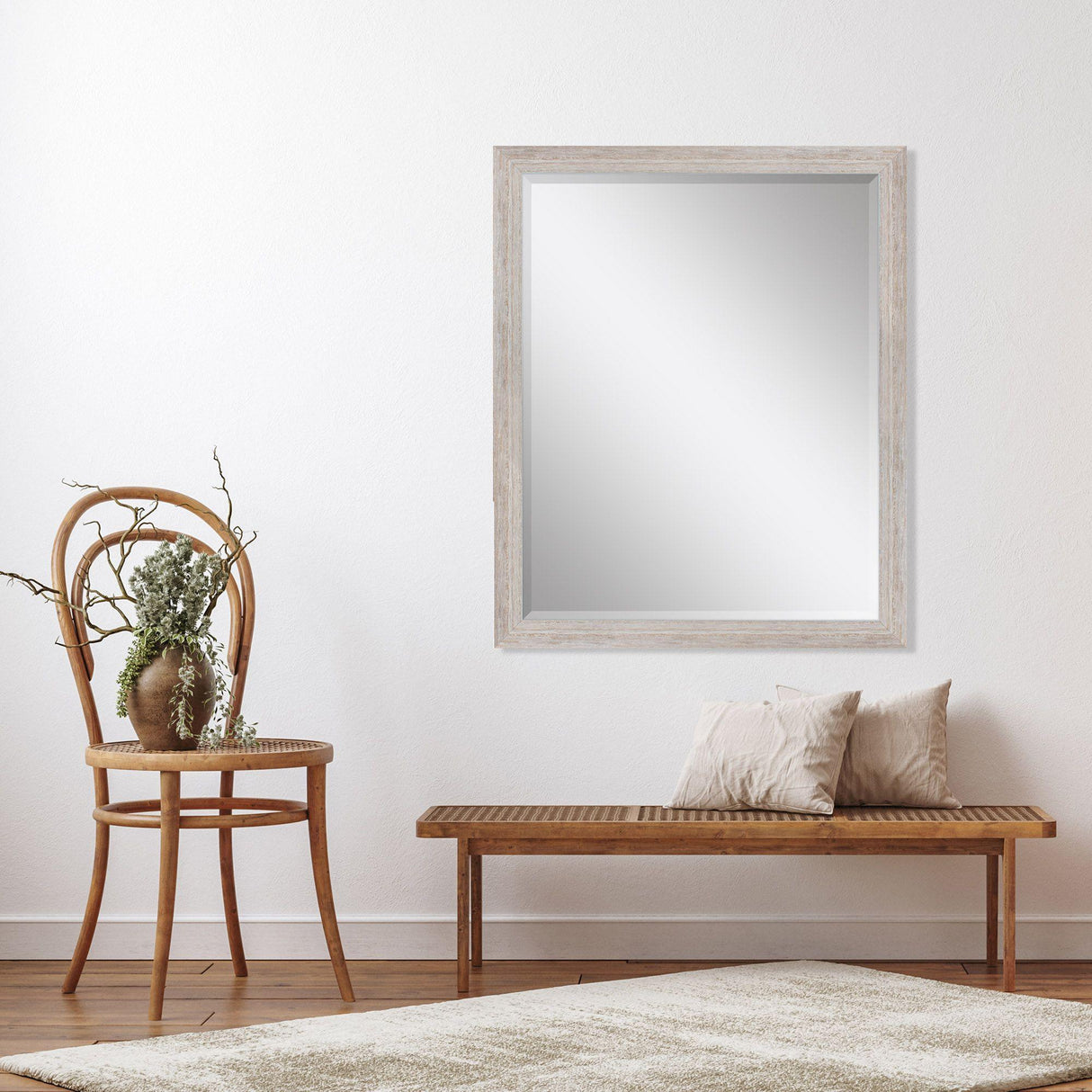 Paragon #530 30 x 40 Beveled Beige 44 X 34 X 2 Wall Mirror