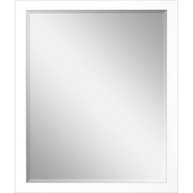 Paragon #772 22 x 28 Beveled White 31 X 25 X 2 Wall Mirror