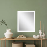Paragon #772 22 x 28 Beveled White 31 X 25 X 2 Wall Mirror