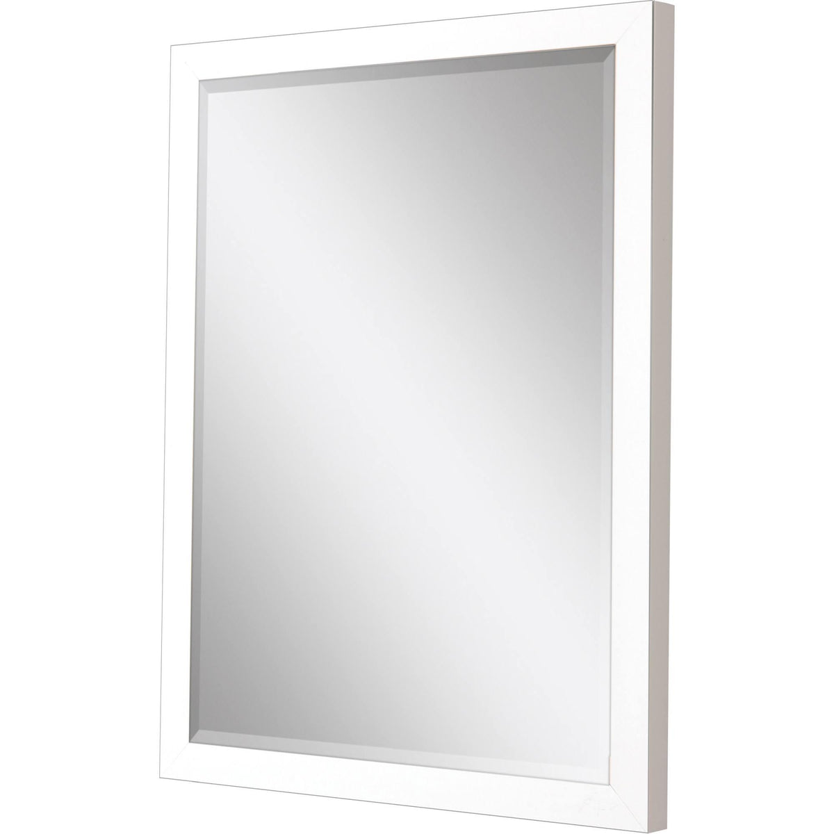 Paragon #772 22 x 28 Beveled White 31 X 25 X 2 Wall Mirror