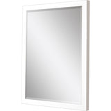 Paragon #772 22 x 28 Beveled White 31 X 25 X 2 Wall Mirror