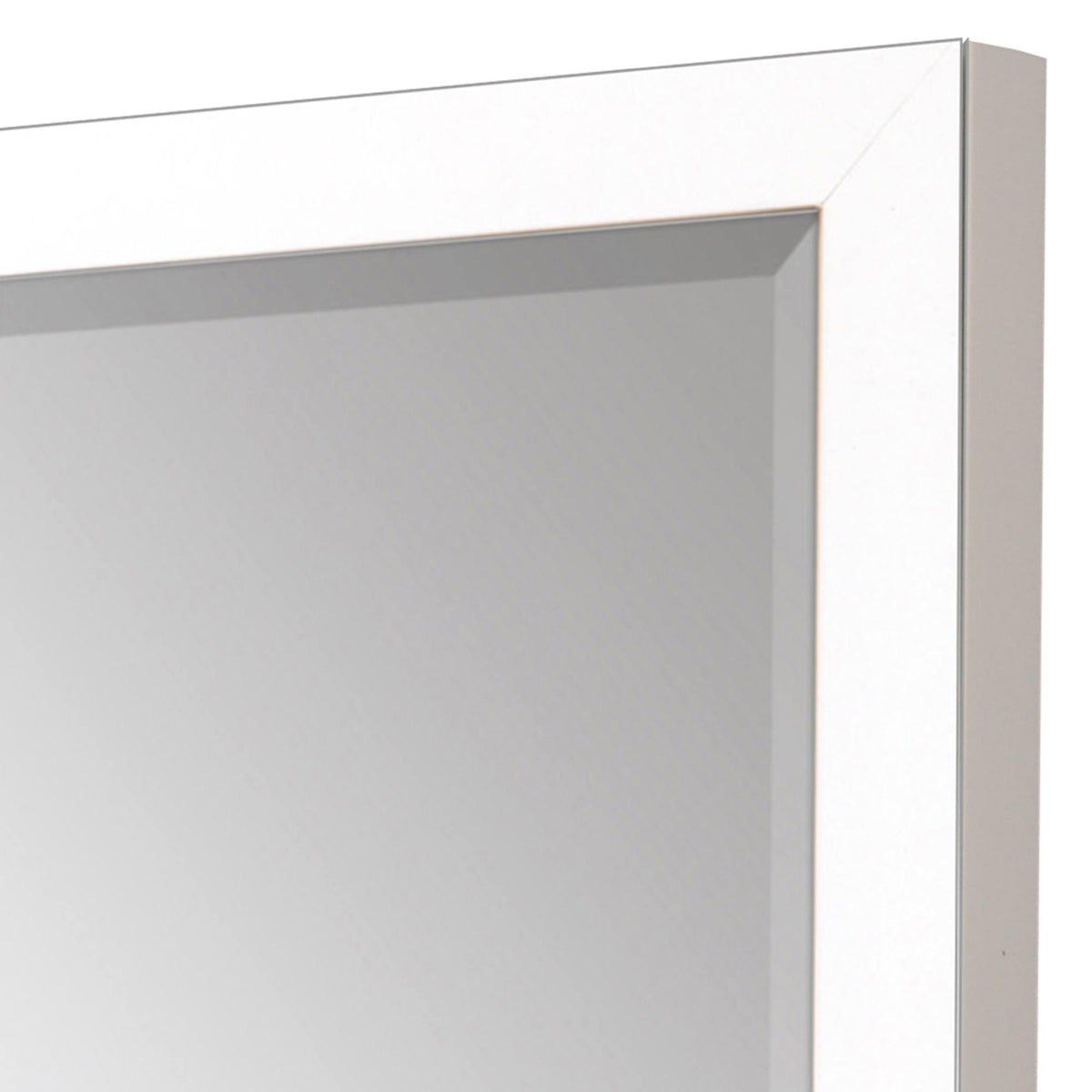 Paragon #772 22 x 28 Beveled White 31 X 25 X 2 Wall Mirror