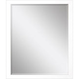 Paragon #772 24 x 30 Beveled White 33 X 27 X 2 Wall Mirror