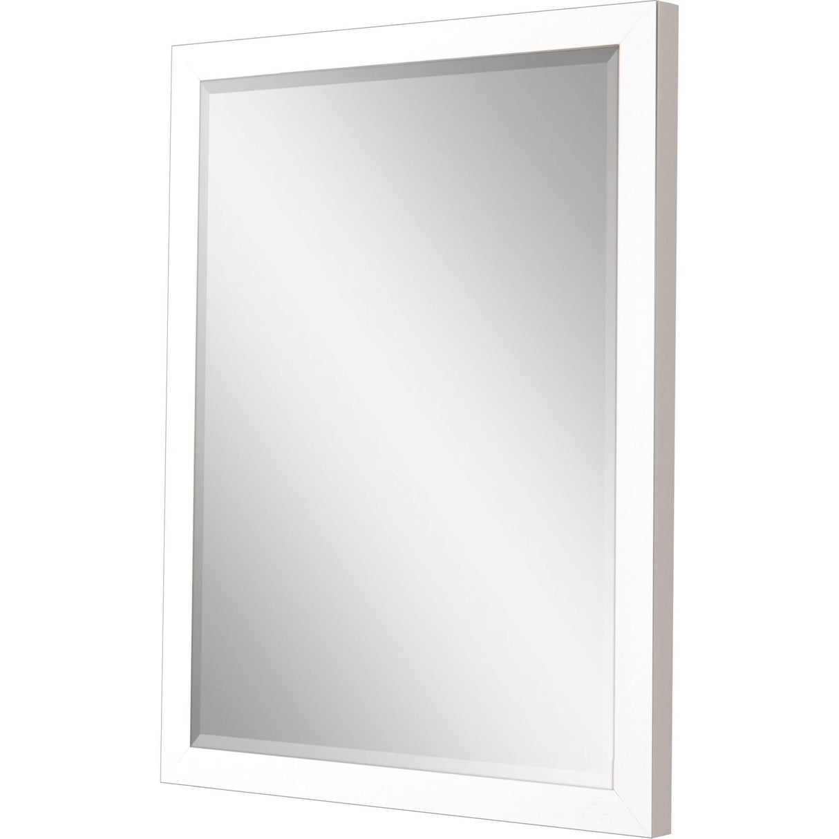 Paragon #772 24 x 30 Beveled White 33 X 27 X 2 Wall Mirror