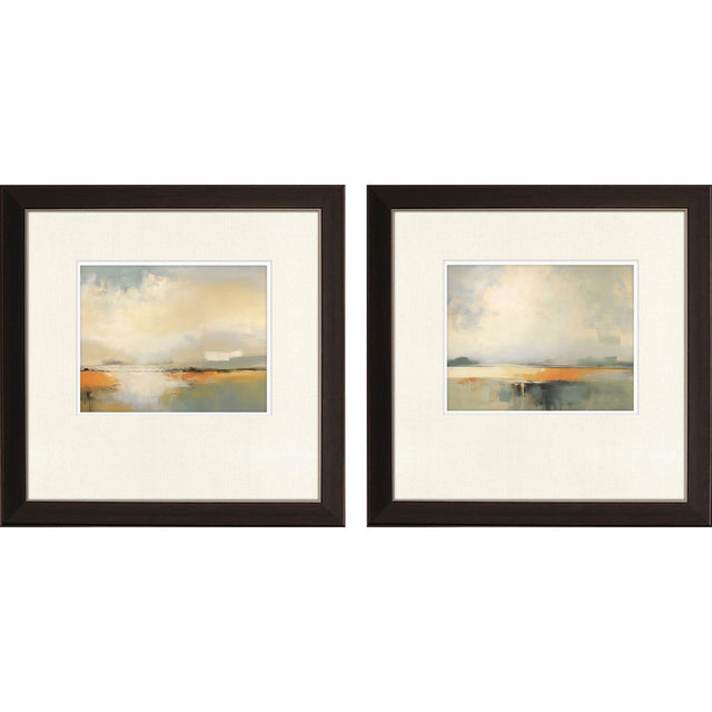 Paragon Silent Landscape II S/2 Blue 19 X 19 X 1 Wall Art